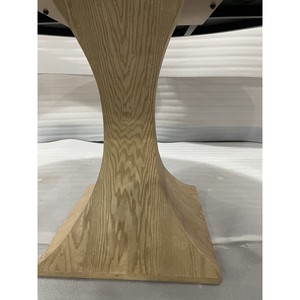 Table à manger moderne 1370 x 1370 x 760 en bois ronde pour meubles de maison - Product Image 4