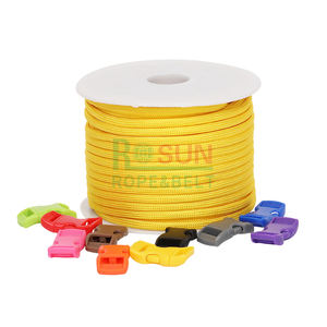 उच्च गुणवत्ता वाली शिविर जीवन रेखा 4 मिमी 7-स्ट्रैंड पैराकॉर्ड नायलॉन रस्सी - Product Image 2