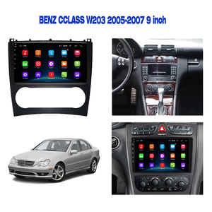 Android Car Stereo Gps Multimedia per Mercedes Benz classe <span class=keywords><strong>C</strong></span> W203 05-09 C200 C350 CLK W209 Android autoradio Audio navigazione GPS - Product Image 3