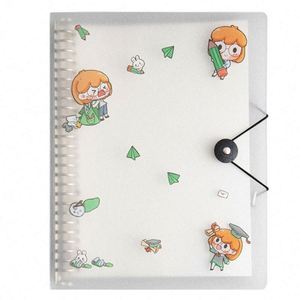 Kawaii Gift Custom logo PVC Plastic Hardcover Cover Spiral Diary Journal <b>Notebook</b> for School - Product Image 2