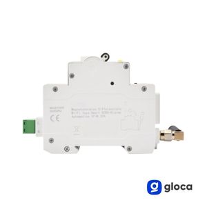Disjoncteur intelligent Wi-Fi Gloca 32A 250V avec contrôle par application Tuya et fonction de réinitialisation automatique - Product Image 4