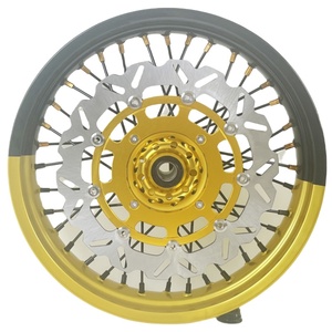 Nouveau style Fit RMZ 250 RMZ 450 450Z <span class=keywords><strong>prix</strong></span> usine 7116 paire de roues Supermoto en alliage d'aluminium - Product Image 6