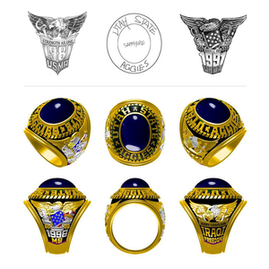 Personalizar Team Group Champion Rings Anillos de baloncesto de fútbol nacional de alta calidad - Product Image 2