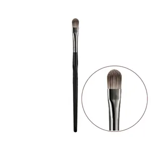 18 pcs Private Label Foundation Powder Blush Concealer Contour Blend Brush Pink Black Makeup Makeup Brushes