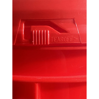 Seau à peinture en PP de qualité alimentaire de style chinois de 20 L avec bouchon à vis, écologique, étanche, hermétique, recyclable, non toxique, fermeture robuste