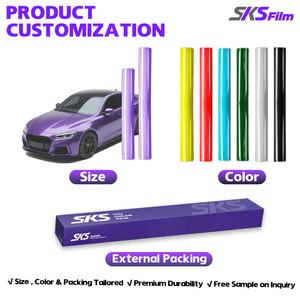 Filme de Proteção de Pintura TPU SKS, Auto-Curativo, Mudança de Cor, Envelopamento Completo para Carros, Alto Brilho, Bloqueio UV e Infravermelho, Garantia de 8 Anos - Product Image 4
