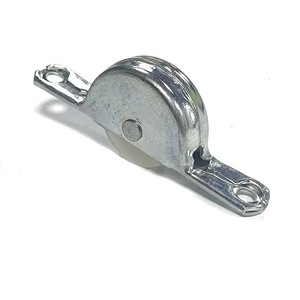Proveedores de China, rodillo de puerta corredera lisa de nailon fundido de 25mm, polea de ventana, rodillo deslizante para puerta corredera y ventana - Product Image 3