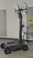 Lampe de travail extérieure optimale, tour d'éclairage mobile et portable télescopique, tour d'éclairage LED personnalisée 4*400W