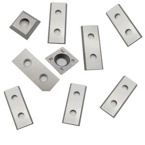 Lame en carbure sur mesure de haute précision et de bonne qualité pour têtes de coupe droites et hélicoïdales W6 W18, couteaux réversibles pour déchiqueteurs - Product Image 1