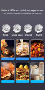 고온 및 빠른 가열 기능으로 볶음 및 조림 요리에 적합한, 강력한 상업용 및 가정용 장작 화로 - Product Image 3