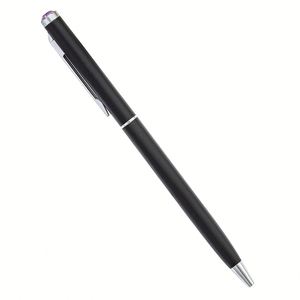 Stylo Bille Personnalisé en Métal Torsadé Fin, Forme Diamant, Élégant, Idéal Hôtellerie, avec Logo Personnalisé – Offre Spéciale - Product Image 4