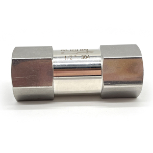 วาล์วกันกลับแบบสปริง BSPP NPT เกลียวใน วาล์วกันกลับแบบสปริง<span class=keywords><strong>โหลด</strong></span> สแตนเลส 304 วาล์วกันกลับสำหรับน้ำมันและก๊าซ - Product Image 5