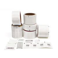 Mini Etiqueta Adhesiva Personalizable Blanca, Etiqueta NFC Programable para Pagos, Control de Acceso, Chip NTAG215, Memoria de 504 Bytes, 13.56MHz RFID