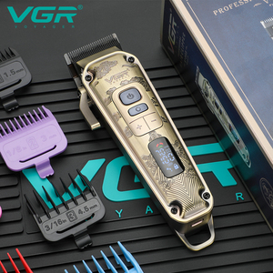 Tondeuse à cheveux professionnelle rechargeable VGR V-005 pour hommes, sans fil, pour salon de coiffure - Product Image 3