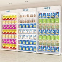 Présentoir de téléphone portable, étagère d'exposition de pantoufles, pour téléphone, accessoires d'ordinateur, pour chaussettes, collations, magasin de pratiques, support de présentation avec crochets
