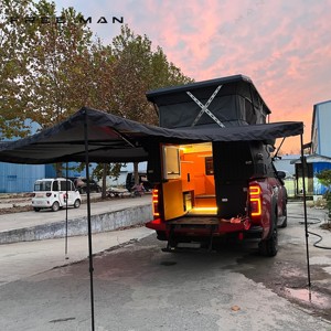 Camping-car léger à toit relevable, type caravane, à glisser sur le pick-up, pour Great Wall Poer version passager - Product Image 2