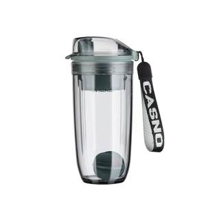 Campione gratuito <span class=keywords><strong>Logo</strong></span> personalizzato 400ml allenamento frullatore Shaker palestra proteine bottiglie d'acqua - Product Image 6