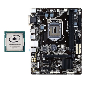 Kit <span class=keywords><strong>carte</strong></span> mère <span class=keywords><strong>GIGABYTE</strong></span> B85M-D2V/D3V, prise en charge du processeur 1150 broches, mémoire DDR3, SATA 4e génération, processeurs I3-4130, I5-4590, I7-4790, E3-1230V3 - Product Image 5