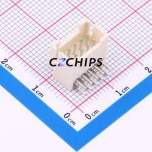 ZX-PHB2.0-2-5PWZ Wire-to-Board Pin Header Bent Lead Through Hole,P=2mm Connector 2x5P 2mm Right Angle Insert PHB - Product Image 1