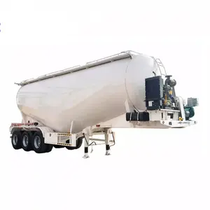 40 m3 Trocken pulver Silo Transport Tank Bulk Cement Bulker Tanker Anhänger