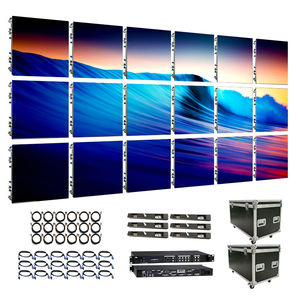 Pantalla LED de Pared de Video Gigante de Alquiler, Micro Grande, de Alto Rendimiento para Señalización de Pisos de Calle, con Pantalla LCD LG de 24 y 32 Pulgadas - Product Image 1