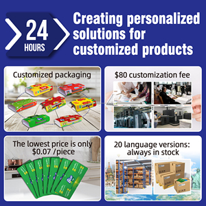 Đa ngôn ngữ phiên bản đóng gói tùy chỉnh gián làm tổ Gel bẫy keo ODM OEM không độc hại thân thiện với môi gián Keo Bẫy - Product Image 2