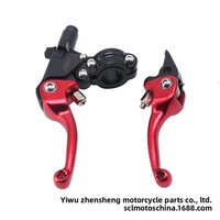 Pièces de personnalisation pour moto, leviers de frein et d'embrayage pliables de deuxième génération ASV F3, style court, résistants aux chutes, guidons