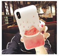 Coque de téléphone Summer Watermelon Lemon pour iPhone 14 13 12 11 X XR XS Max Soft Cover Shockproof Fashion Cover pour iPhone 13 12 7 8 7