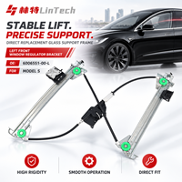 Support de Lève-Vitre Haute Rigidité LinTech Premium 6006551-00-L pour Tesla Model S – Pièce de Remplacement pour Support de Vitre