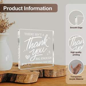 วัสดุอะคริลิก ของขวัญสร้างสรรค์แบบคลาสสิกพร้อมข้อความส่วนตัว อุปกรณ์สำนักงาน เทคนิคการพิมพ์แบบชิ้นเดียวตามสั่ง ผลิตในประเทศจีน - Product Image 6