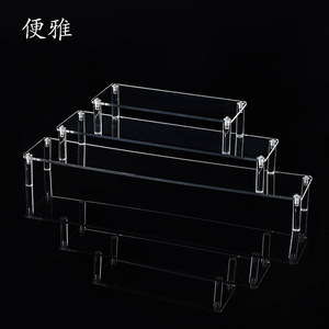 Expositor de acrílico transparente <span class=keywords><strong>para</strong></span> <span class=keywords><strong>el</strong></span> <span class=keywords><strong>hogar</strong></span>, escritorio, estantería <span class=keywords><strong>para</strong></span> figuras, muñecas, cajas sorpresa, pulseras y <span class=keywords><strong>accesorios</strong></span>. - Product Image 1