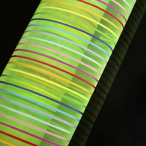 Nhà máy tùy chỉnh màu sắc dệt lưới sọc lưới - Product Image 1