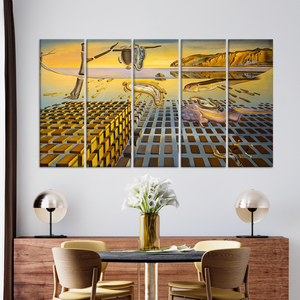 Impression sur toile de Salvador Dali : La désintégration de la persévérance, LOT DE 5 TOILES - Product Image 3