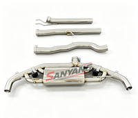 Système d'échappement Valvetronic à ajustement parfait pour Benz AMG A45 CLA45 GLA45 A200 A250 2.0T W176 Tuning Catback Exhaust Pipe Sus304