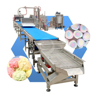 Aérateur continu automatique de barbe à papa guimauve ligne de produits mélangeur à aération continue de gâteau éponge