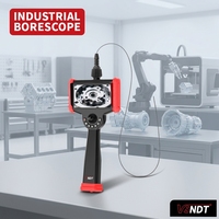 Boroscope industriel ultra-mince de 0,85 mm, indice de protection IP67, résolution 1920x1080, conçu pour l'inspection de micro-trous extrêmes, ultra-fin