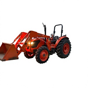 รถแทรกเตอร์ล้อ M7040 มือสอง 62 แรงม้า 4x4 4WD ยี่ห้อ DK พร้อมเครื่องยนต์และเกียร์ สำหรับฟาร์มเกษตร - Product Image 5