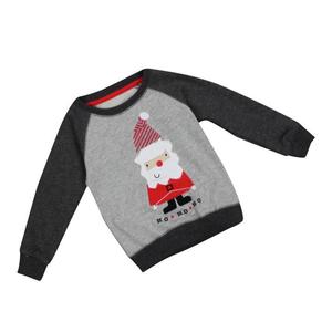 Modelos de otoño e invierno <span class=keywords><strong>Santa</strong></span> <span class=keywords><strong>Claus</strong></span> bordado niños bebé suéter de manga larga traje de Navidad 2-7 años - Product Image 5