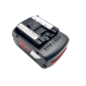 Batterie au lithium <span class=keywords><strong>Bosch</strong></span> BAT609 <span class=keywords><strong>18V</strong></span> 5.0Ah de remplacement pour <span class=keywords><strong>Bosch</strong></span> BAT609 BAT610 BAT618 BAT620, batterie de perceuse sans fil <span class=keywords><strong>Bosch</strong></span> <span class=keywords><strong>18V</strong></span> Li-ion - Product Image 1