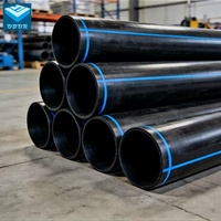 Tuyau en PEHD à faible friction, diamètre 20-1200 mm, pour le transfert d'énergie sur de longues distances à faible consommation