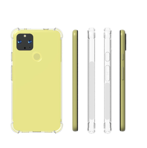 Coque de protection transparente antichoc 360° mate et fine en TPU pour Google <span class=keywords><strong>Pixel</strong></span> <span class=keywords><strong>4A</strong></span> 5G - Product Image 1