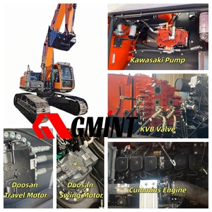 Big Excavadora <span class=keywords><strong>Doosan</strong></span> <span class=keywords><strong>220</strong></span> Excavadora Repuestos Nuevo precio 20Ton 22Ton Excavadora hidráulica Máquina Excavadora para la venta - Product Image 2