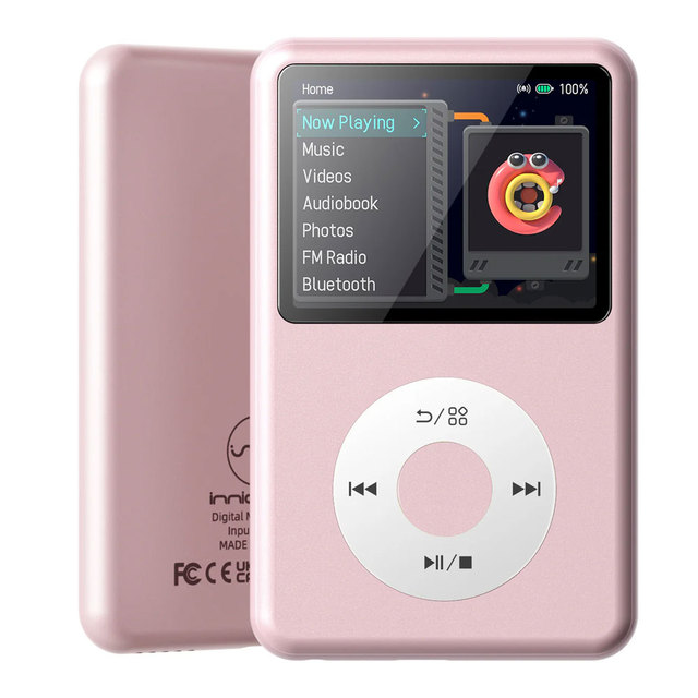 2026 New Color 128GB innioasis Y1 Mini MP3 Player Portable Digital Audio Music Player for Sports