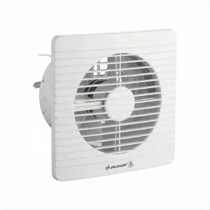 Window Mount Bathroom Exhaust Fan with Indicator Light timer humidity