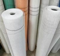 Jaring Anti Retak Fiberglass untuk Plester Bangunan, Interior & Eksterior, Bebas Alkali, Tenun Polos, E-Glass, Potongan Konstruksi