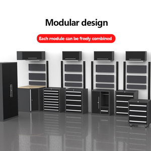 Assortiment d'armoires en acier robustes RW Superior avec tiroirs, portes et chariot à outils pour l'organisation des outils d'atelier et de <span class=keywords><strong>garage</strong></span> - Product Image 2