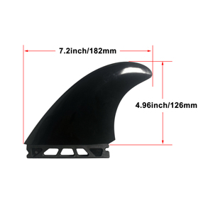 <span class=keywords><strong>Surf</strong></span> Plástico <span class=keywords><strong>Tabla</strong></span> de <span class=keywords><strong>surf</strong></span> Aletas Nylon Twin Fin Keel 4,96 pulgadas Flex Keel Twin Fin Set - Product Image 5