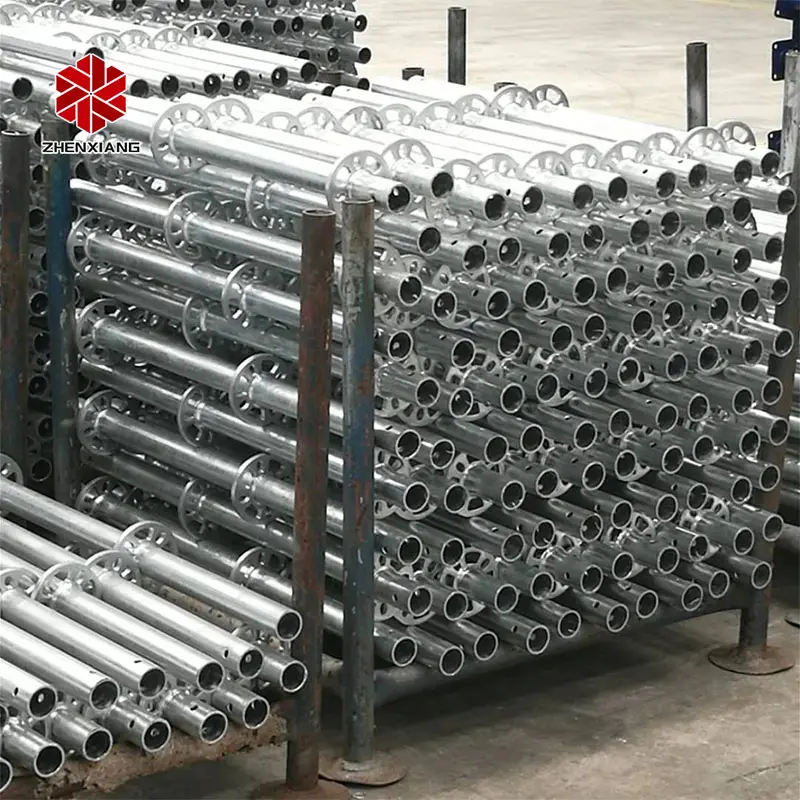 Zhenxiang Aluminium-Ringlock-Rüstung mit langer Lebensdauer Gerüst für Baugerüste