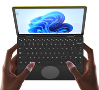 Laptop Layar Sentuh 11 Inci Harga Terjangkau untuk Penggunaan Pribadi dan Rumah Tangga, Dapat Diputar 360 Derajat, Intel N95, Abu-abu; Pink; Kuning; Putih