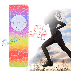 Xách tay mini MP3 âm nhạc máy nghe nhạc di động Tai nghe xách tay Mini USB <span class=keywords><strong>Flash</strong></span> Drive hỗ trợ 64GB TF thẻ loa - Product Image 4